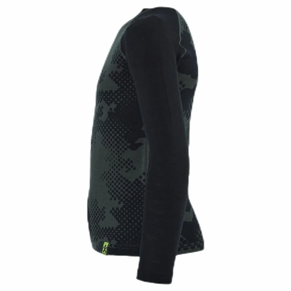 Bula Junior Freeride Merino Wool Crew Green Grön Online