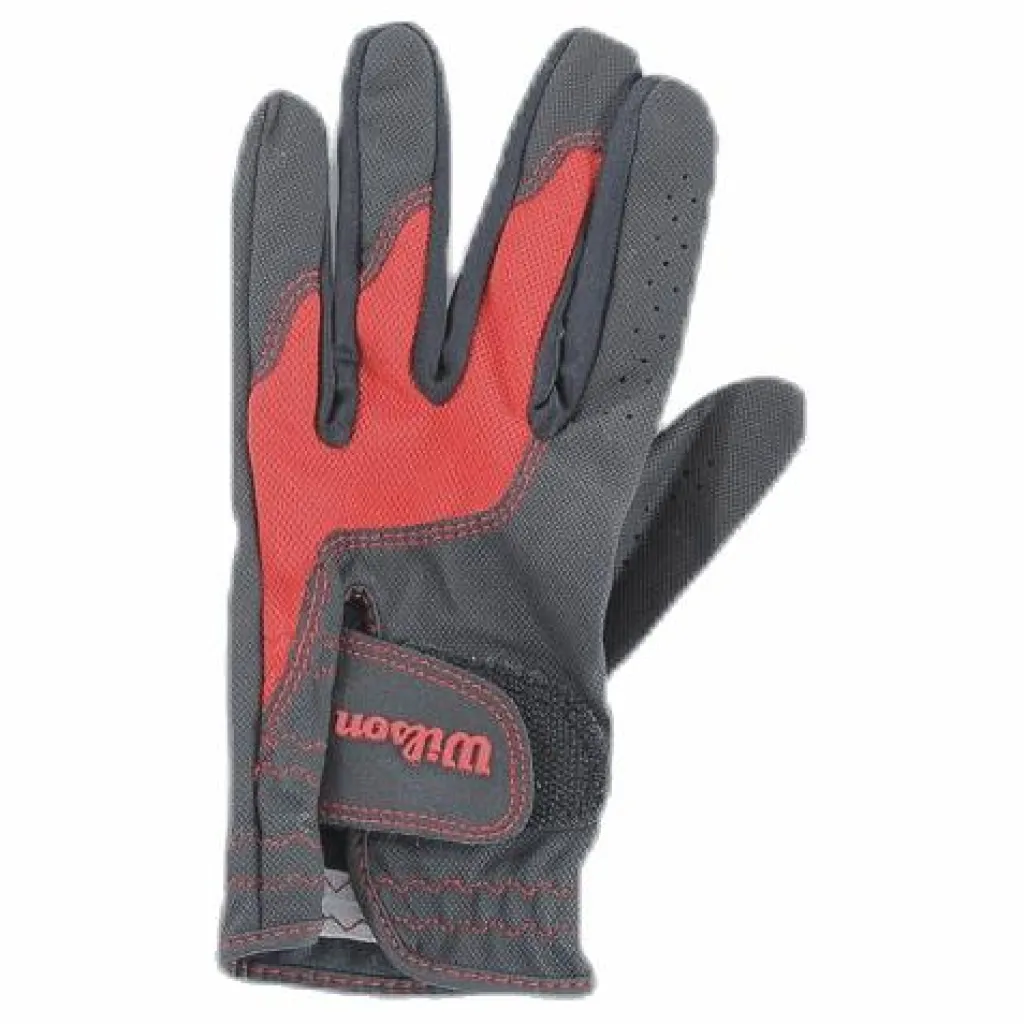 Wilson Staff Junior Glove Black/Red Svart och Röd Discount