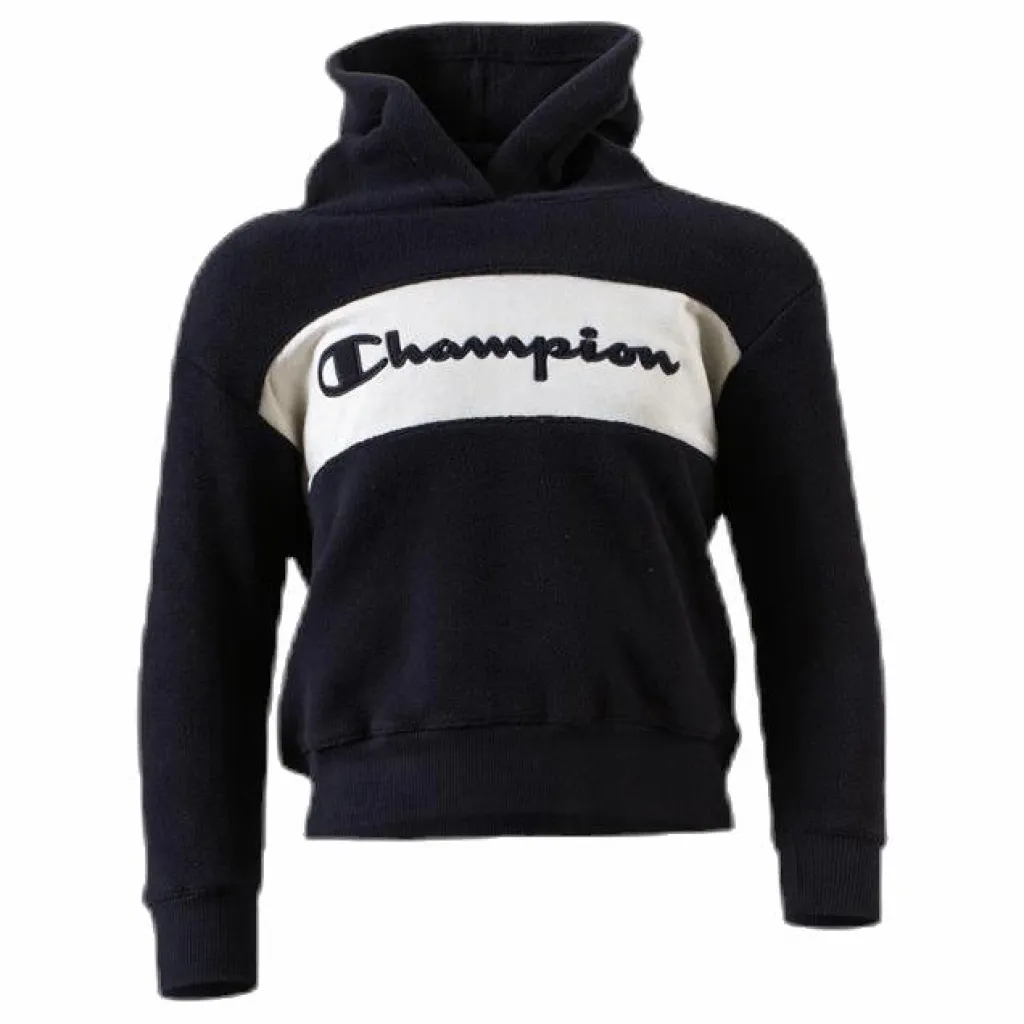 Champion Junior Hooded Polar Fleece Black Svart Online