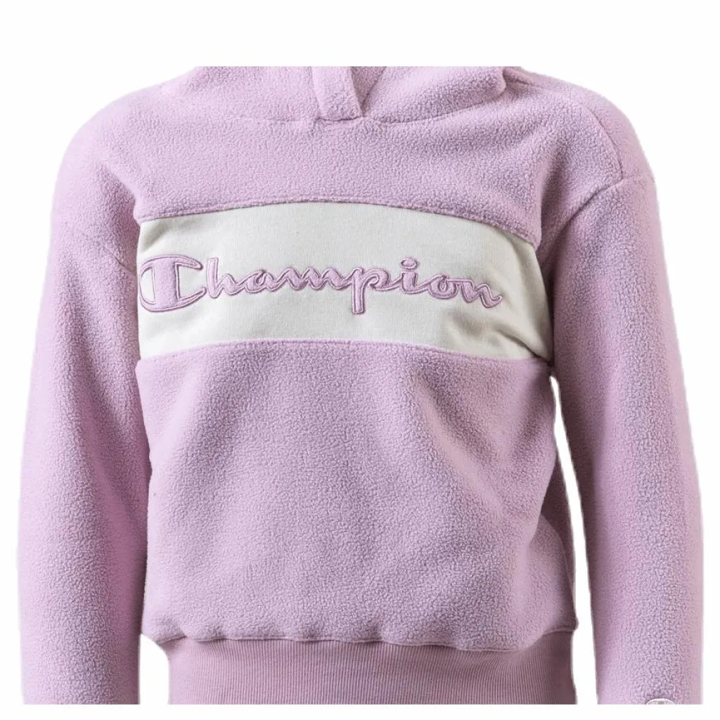 Champion Junior Hooded Polar Fleece Purple Lila Online
