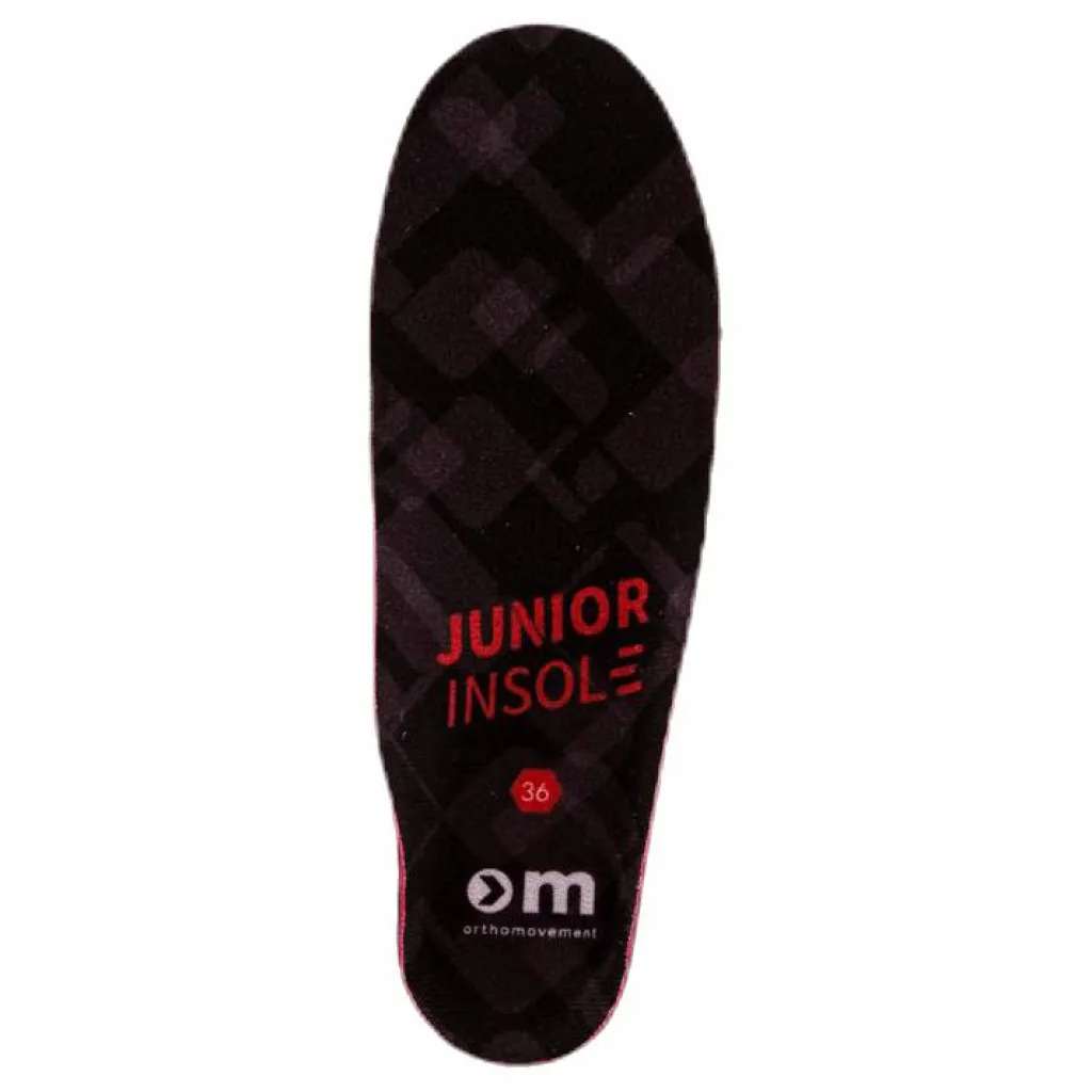 Ortho Movement Junior Insole Black Svart