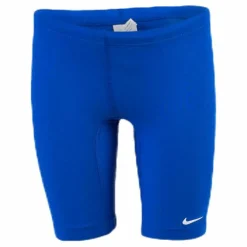 Nike Swim Junior Jammer Poly Solid Blue Blå Discount