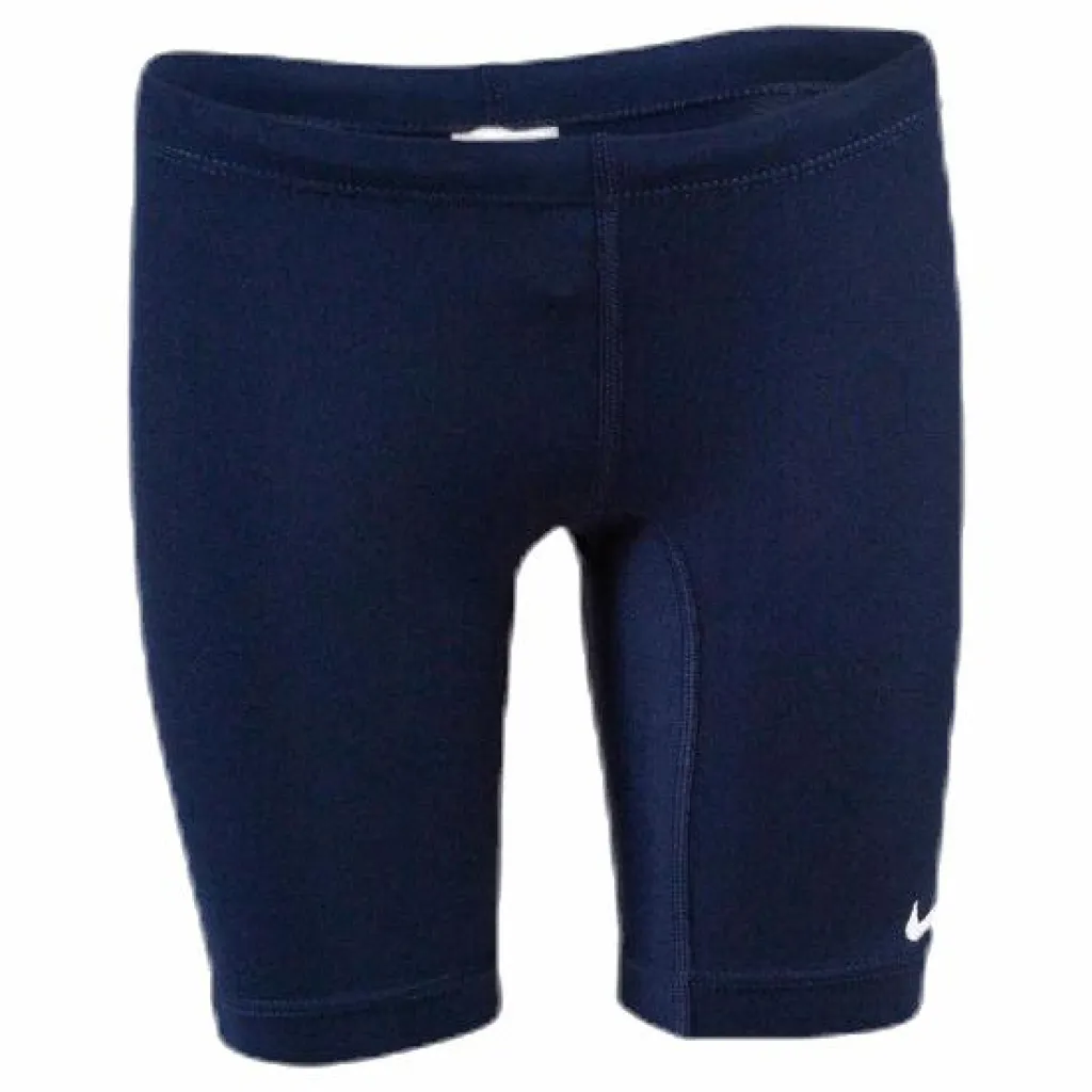 Nike Swim Junior Jammer Poly Solid Blue Blå New
