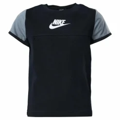 Junior Mixed Material Tee Black*Nike