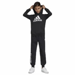 adidas Junior Must Have BOS Pullover Black Svart Discount