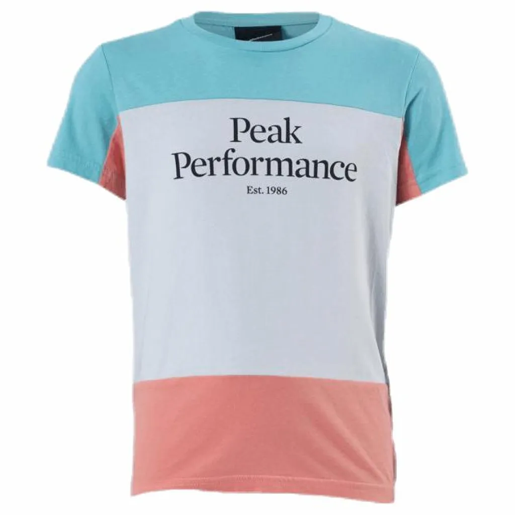 Junior Original Blocked Tee Pink*Peak Performance Discount