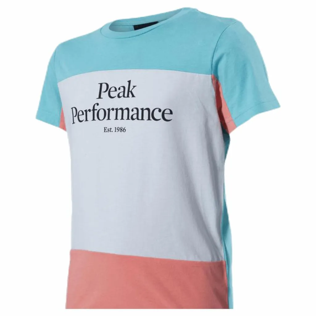 Junior Original Blocked Tee Pink*Peak Performance Discount
