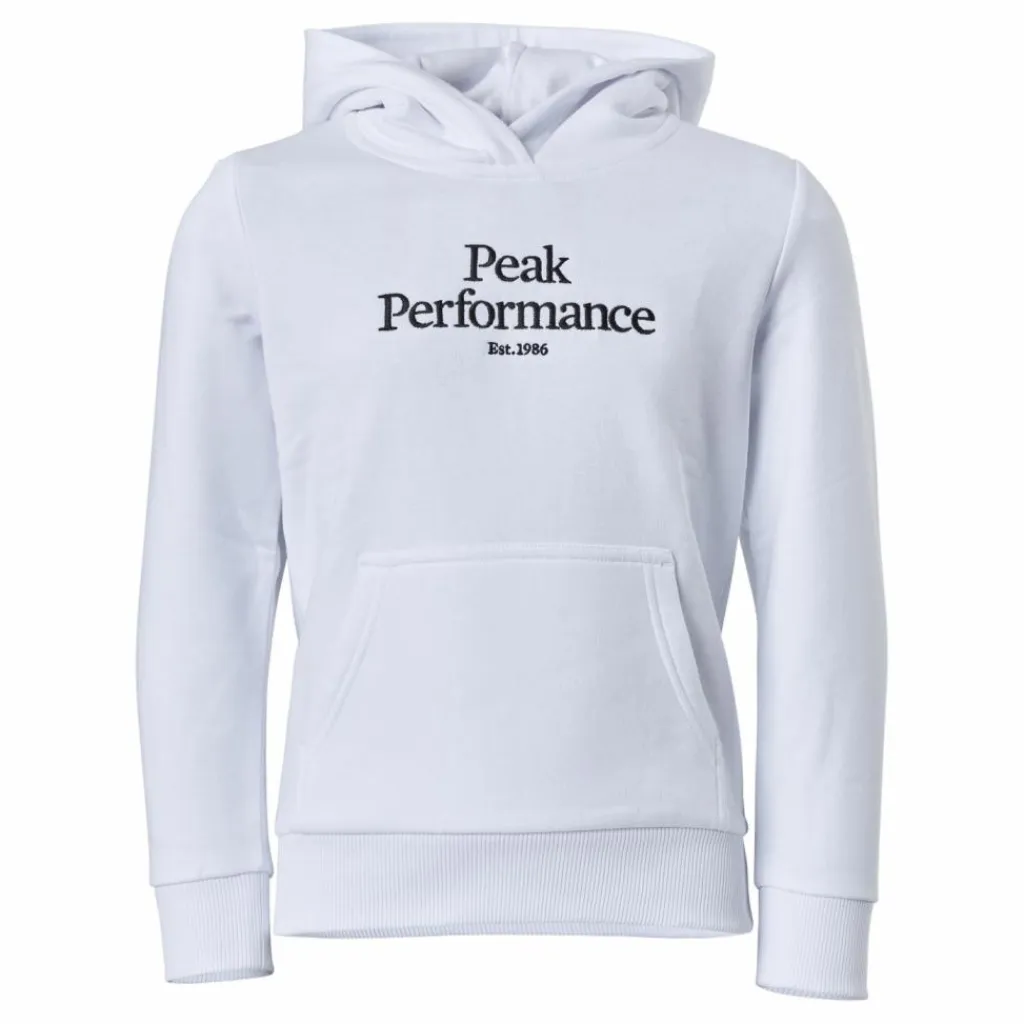 Peak Performance Junior Original Hood White Grå Hot