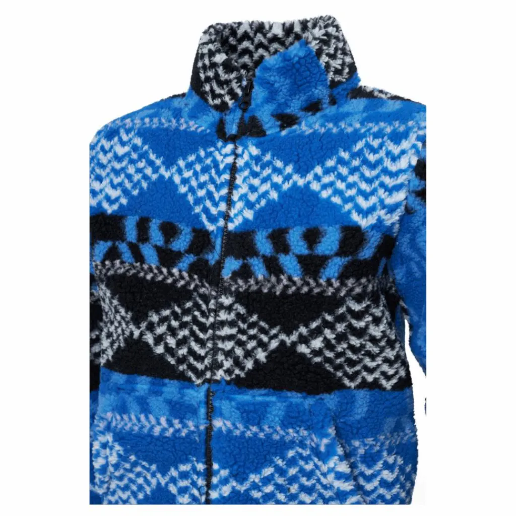 Junior Original Pile Zip Jacket Blue/Black*Peak Performance
