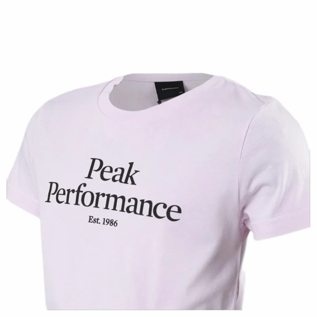 Peak Performance Junior Original Seasonal Tee Pink Rosa New