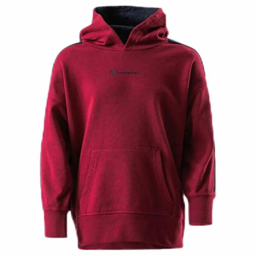 Champion Junior Oversize Hoodie Red Röd Discount