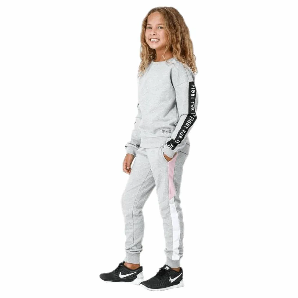 Junior Pansy Crewneck Black/Grey*BLACC Hot