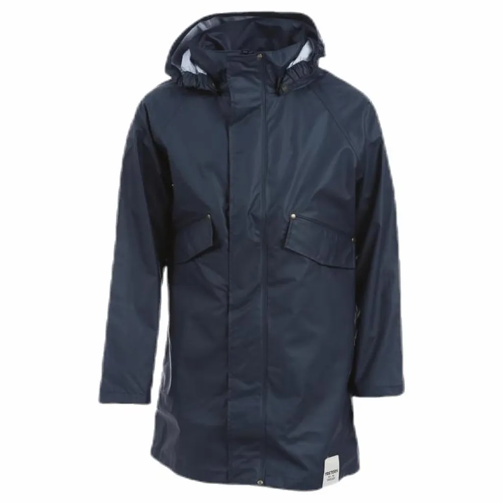 Tretorn Junior PU Parka Blue Blå