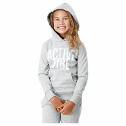 BLACC Junior Rachel Hoodie White/Grey Vit och Grå Clearance