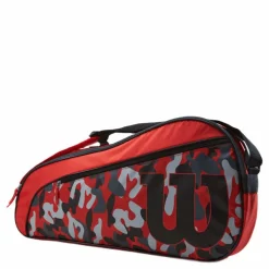 Junior Racketbag Red/grey/black*Wilson Hot