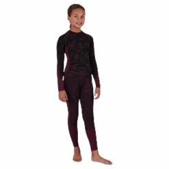 Junior Seamless 1st Layer Set Patterned/Red*VOLC Best