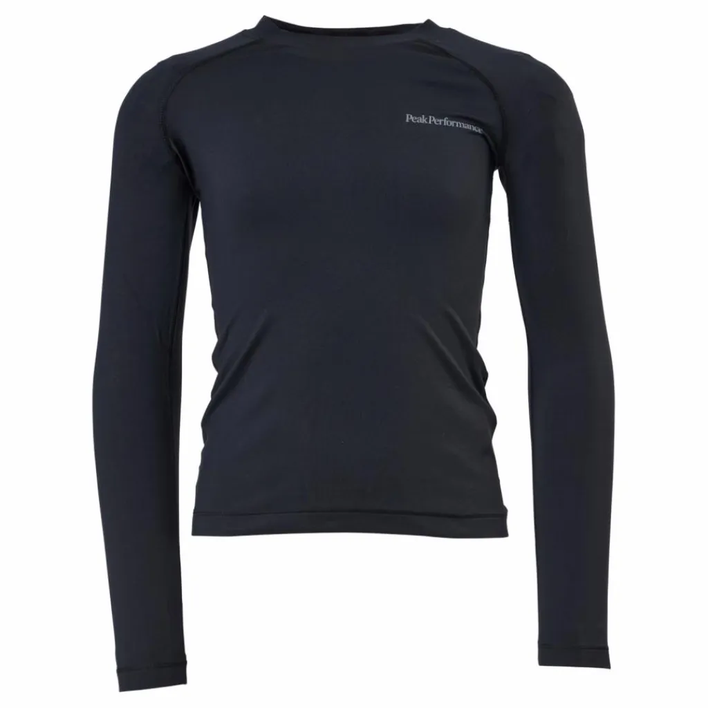Peak Performance Junior Spirit Crew Black Svart Sale