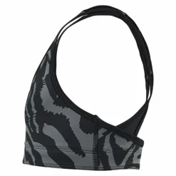 Nike Junior Swoosh AOP Reversible Bra Black Flerfärgad Sale