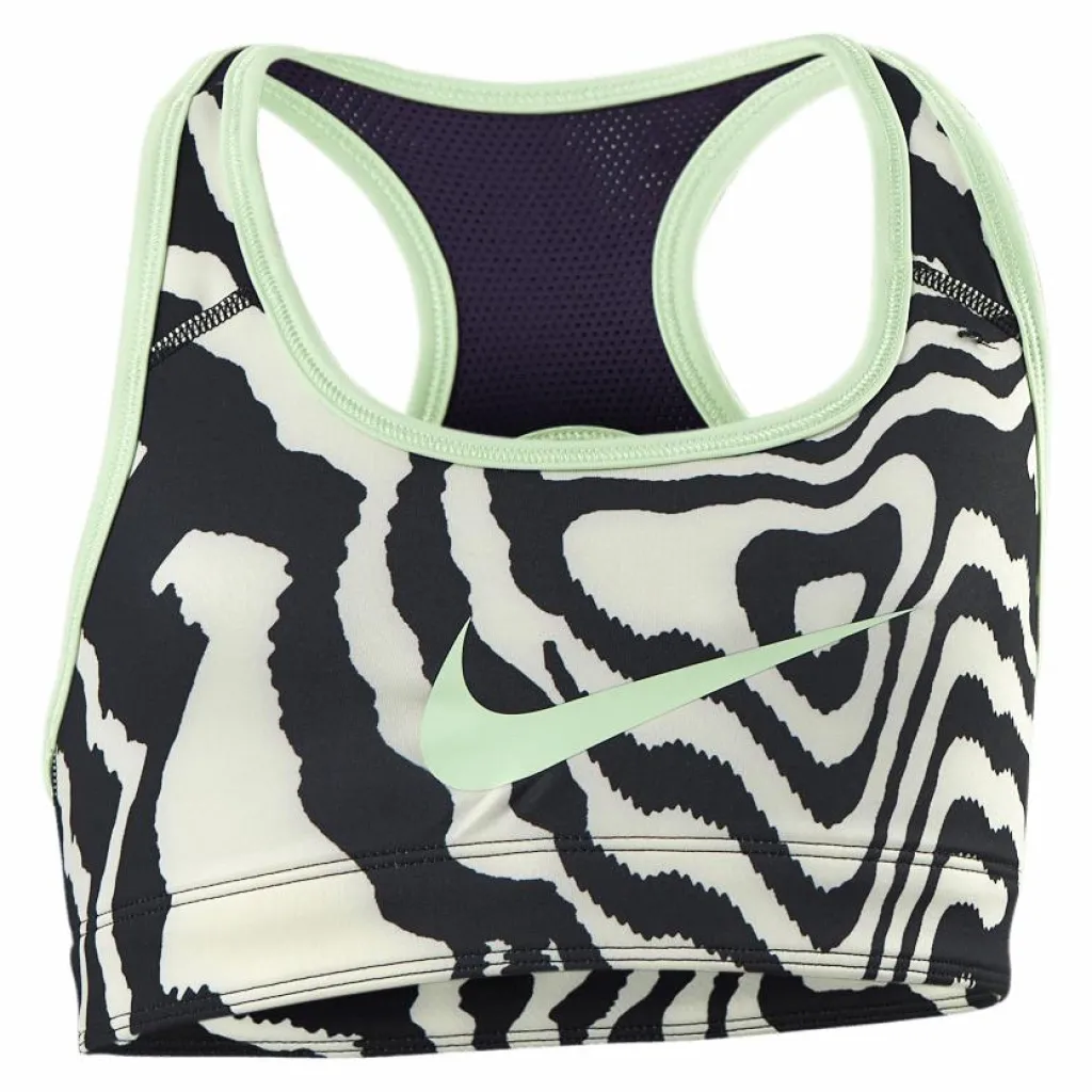 Junior Swoosh AOP Reversible Bra Green*Nike Best