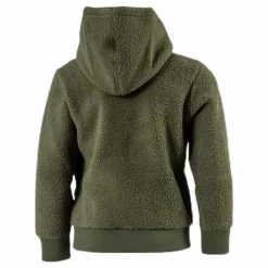 Champion Junior Teddy Hoodie Green Grön Best