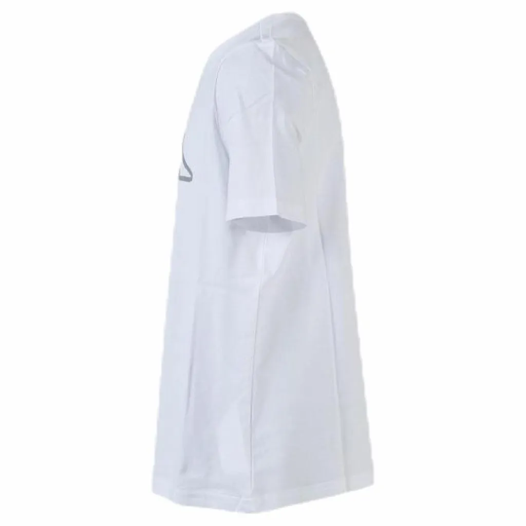 Junior. T-Shirt S/S, Cromen White/Grey*Kappa Best