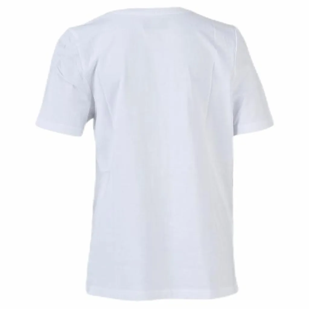 Junior. T-Shirt S/S, Cromen White/Grey*Kappa Best