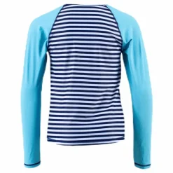 Junior UV Shirt LS Blue/Turquoise*Wyte Best