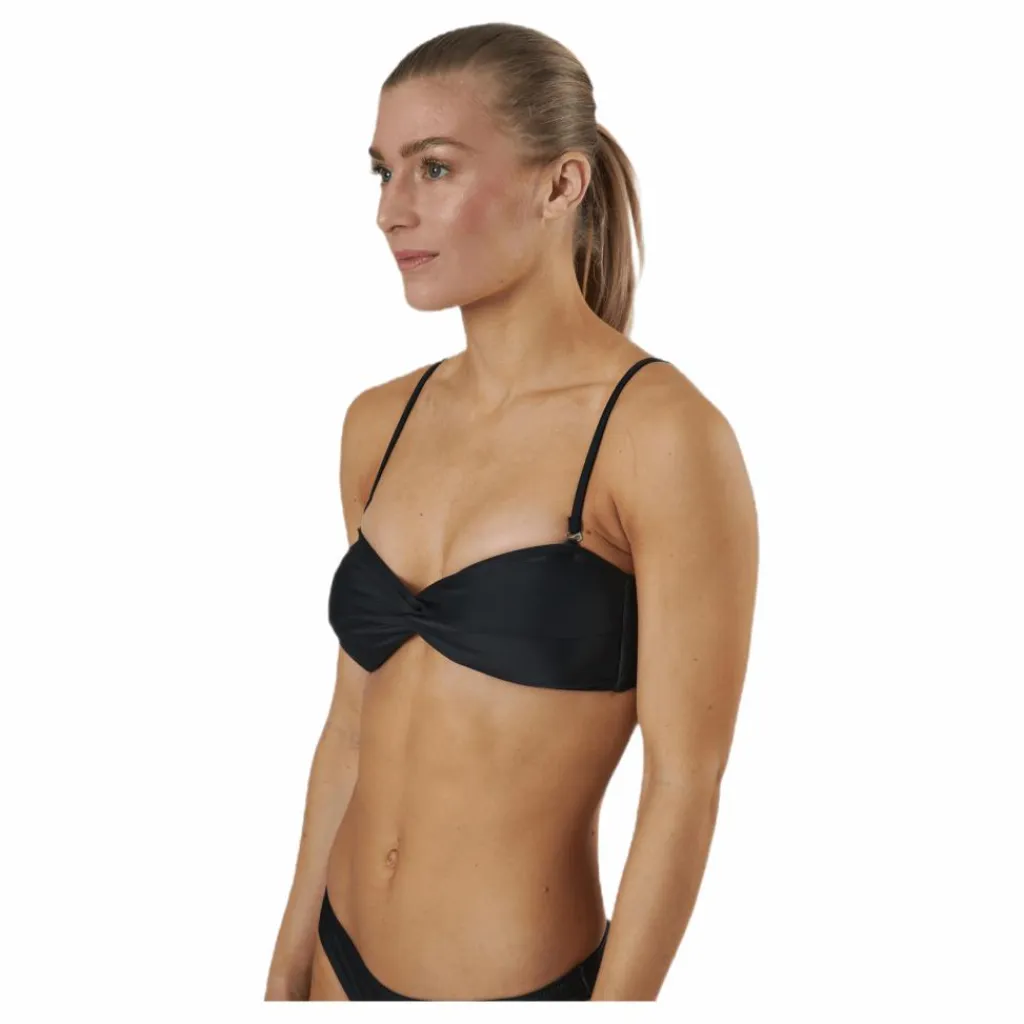 Waikani Beachwear Kahula Bandeau Black Svart Sale