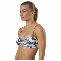Kahula Bandeau Green*Waikani Beachwear Outlet