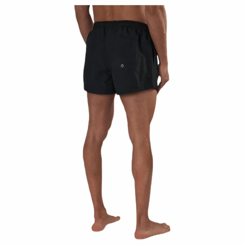 Waikani Beachwear Kai Short Swim Trunks Black Svart New