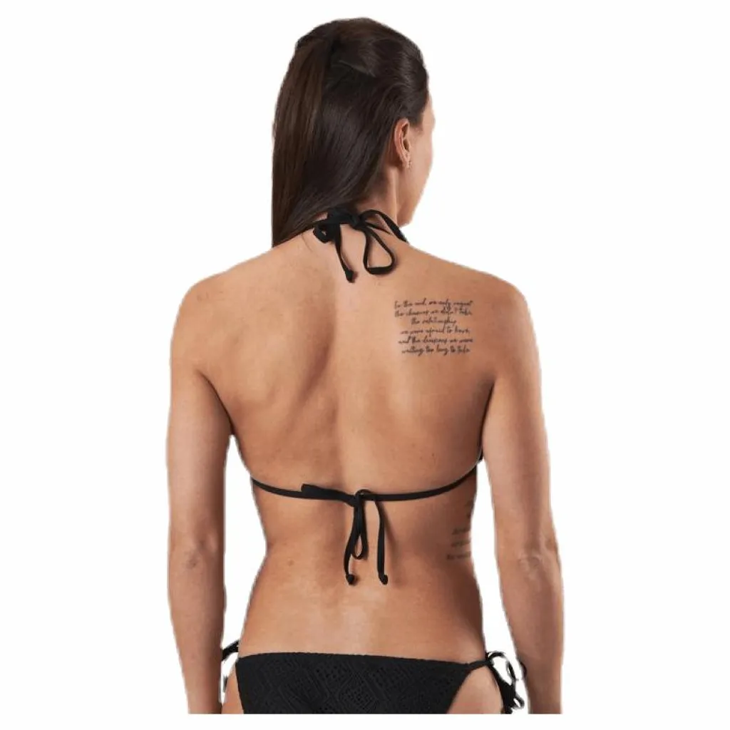 Kalani Crochet Triangle Black*Waikani Beachwear Sale