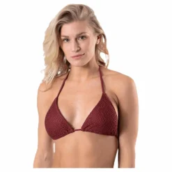 Waikani Beachwear Kalani Crochet Triangle Red Röd Hot