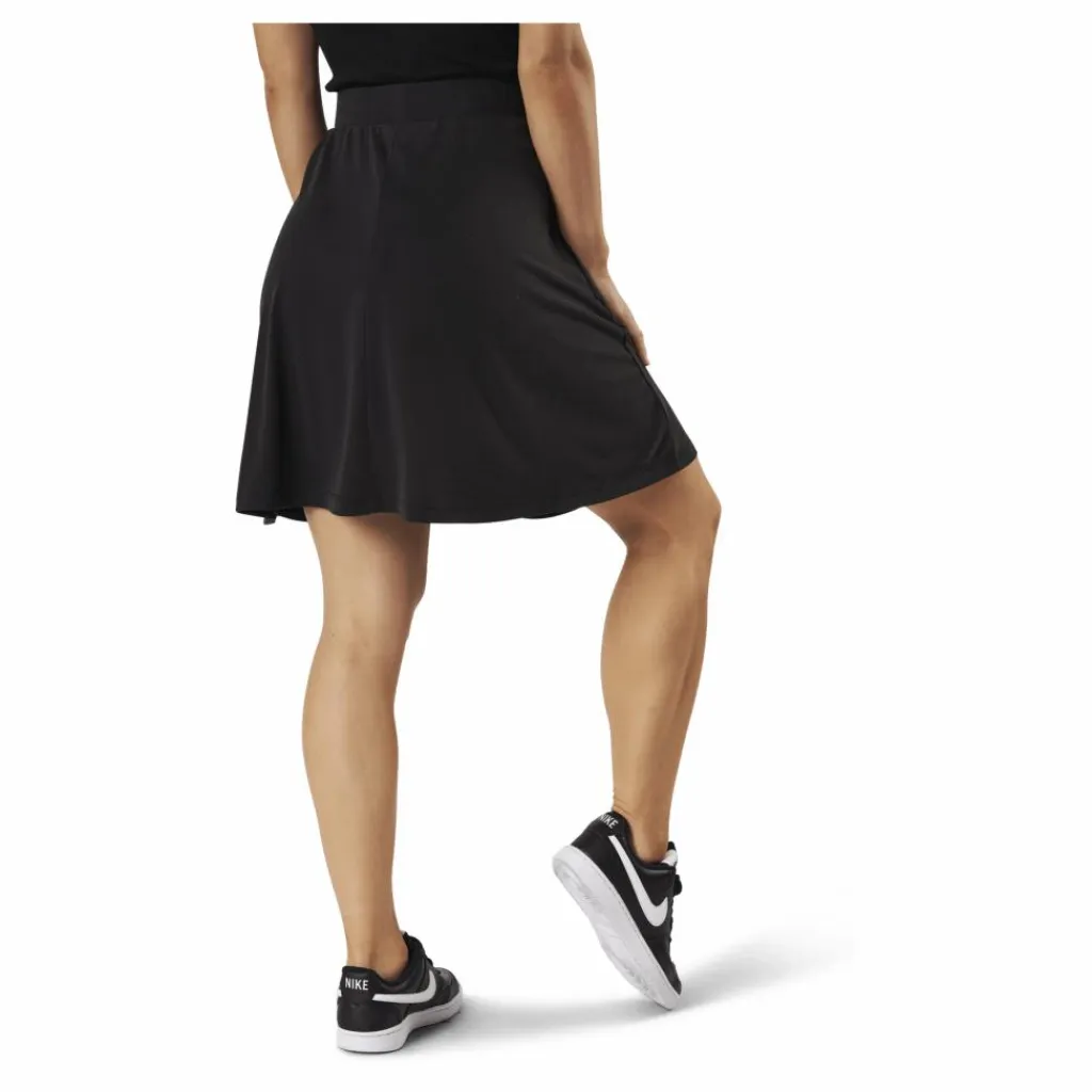 Pieces Kamala Mw Skirt Black Svart Hot