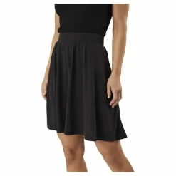 Pieces Kamala Mw Skirt Black Svart Hot