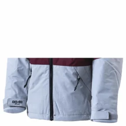 8848 Altitude Kaman Junior Jacket Grey/Red Grå och Röd Outlet
