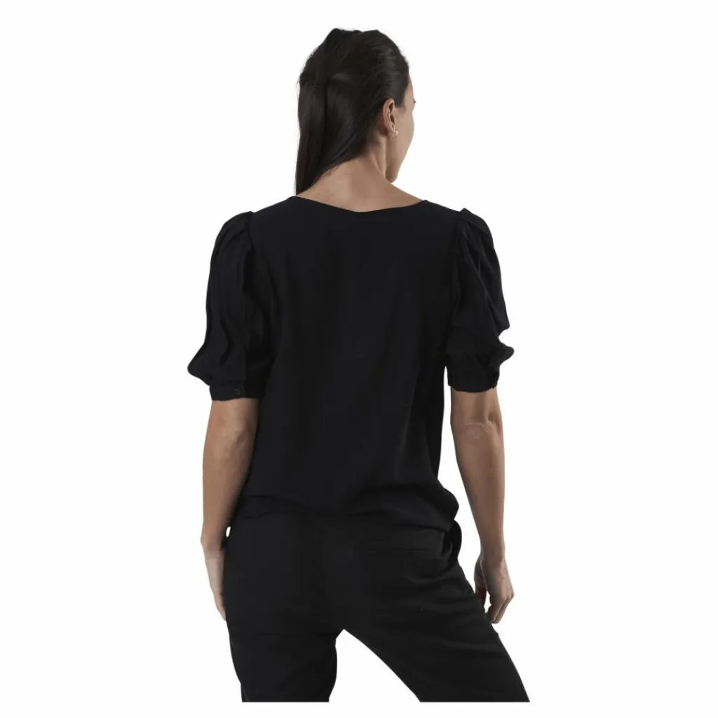 Only Karma Life 2/4 Solid Top Wvn Black Svart Discount