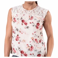 Karmen S/L Top Aop Wvn*Only Sale