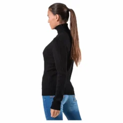 Karol L/S Rollneck Pullover Knt Black*Only New