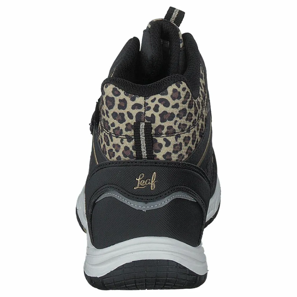Leaf Kasuri Leopard Svart Discount