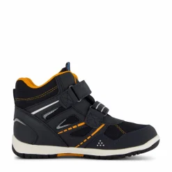 Kasuri Navy/orange*Leaf New