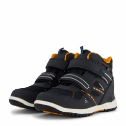 Kasuri Navy/orange*Leaf New