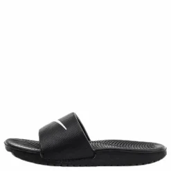 Kawa Little/Big Kids' Slides BLACK/WHITE*Nike Discount