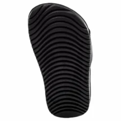 Kawa Little/Big Kids' Slides BLACK/WHITE*Nike Discount