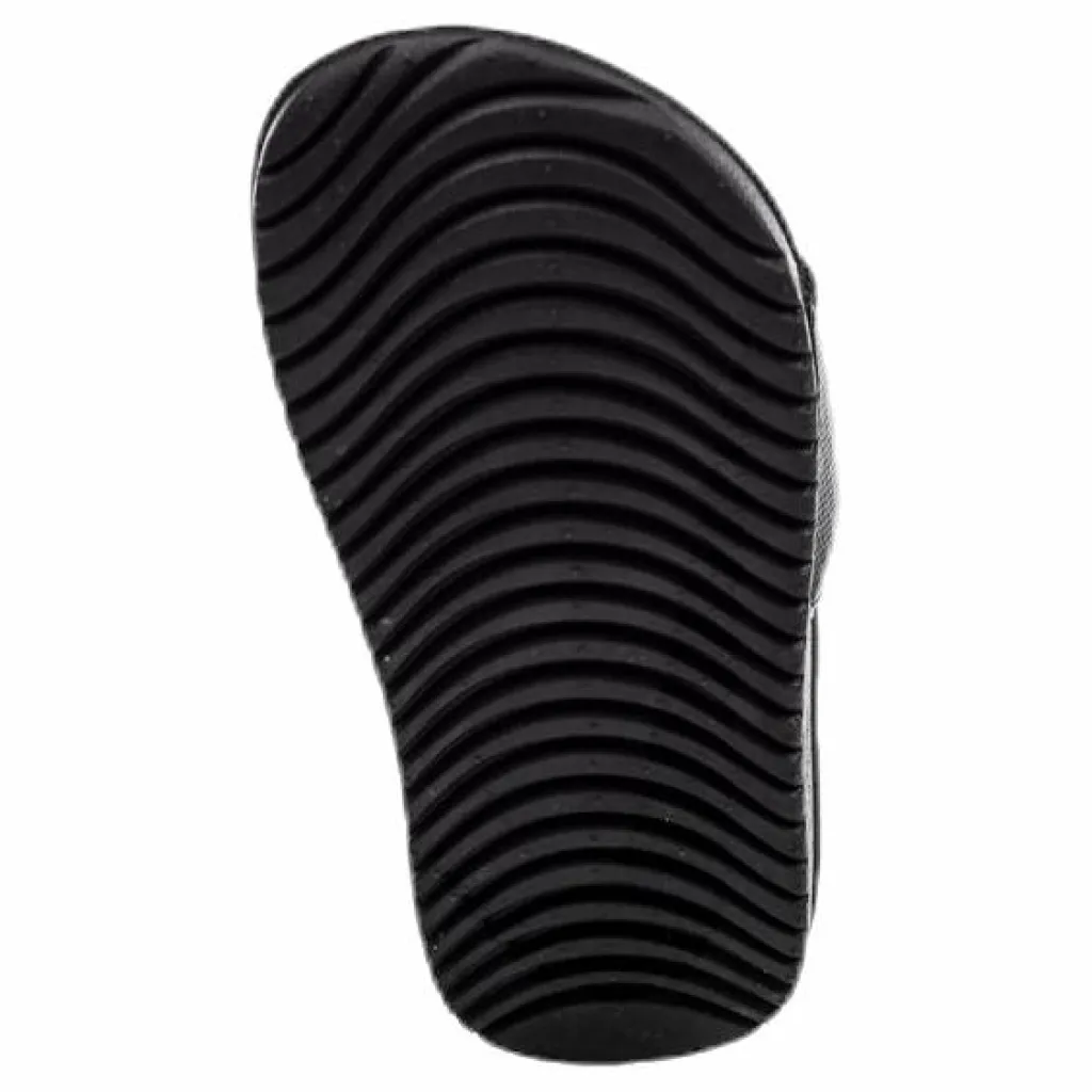 Kawa Little/Big Kids' Slides BLACK/WHITE*Nike Discount