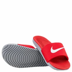 Kawa Slide GS/PS White/Red*Nike