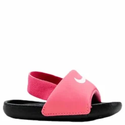 Nike Kawa Slide TD Kids Pink/White Rosa New