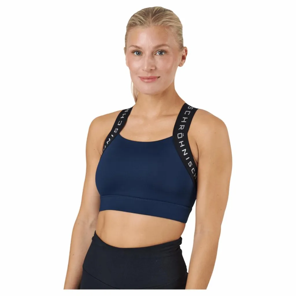 Röhnisch Kay Sports Bra Black Iris Blå Clearance