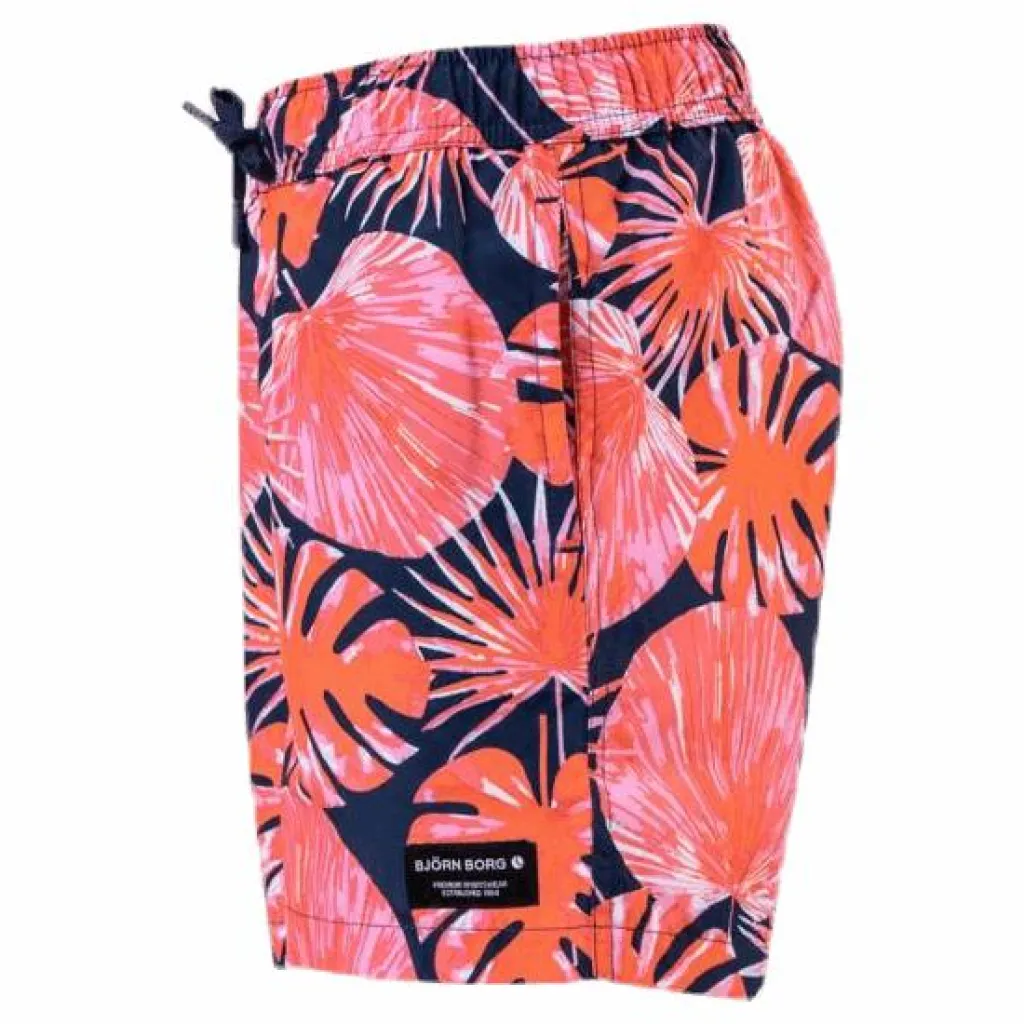 Björn Borg Kenny Loose Swim Shorts Junior Orange New