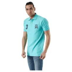 Vinson Polo Club Kenso Polo Turquoise Turkos Outlet