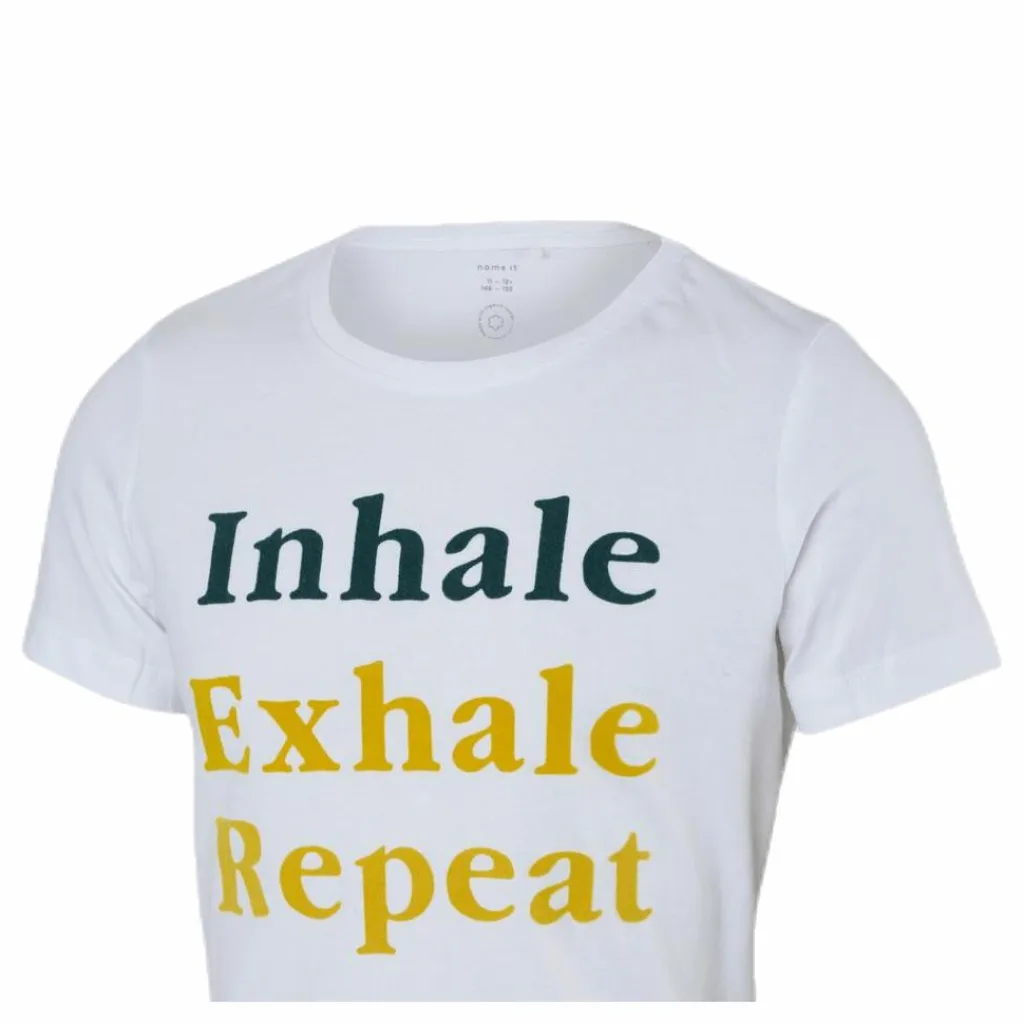 Name It Kexhale Ss Top White Vit